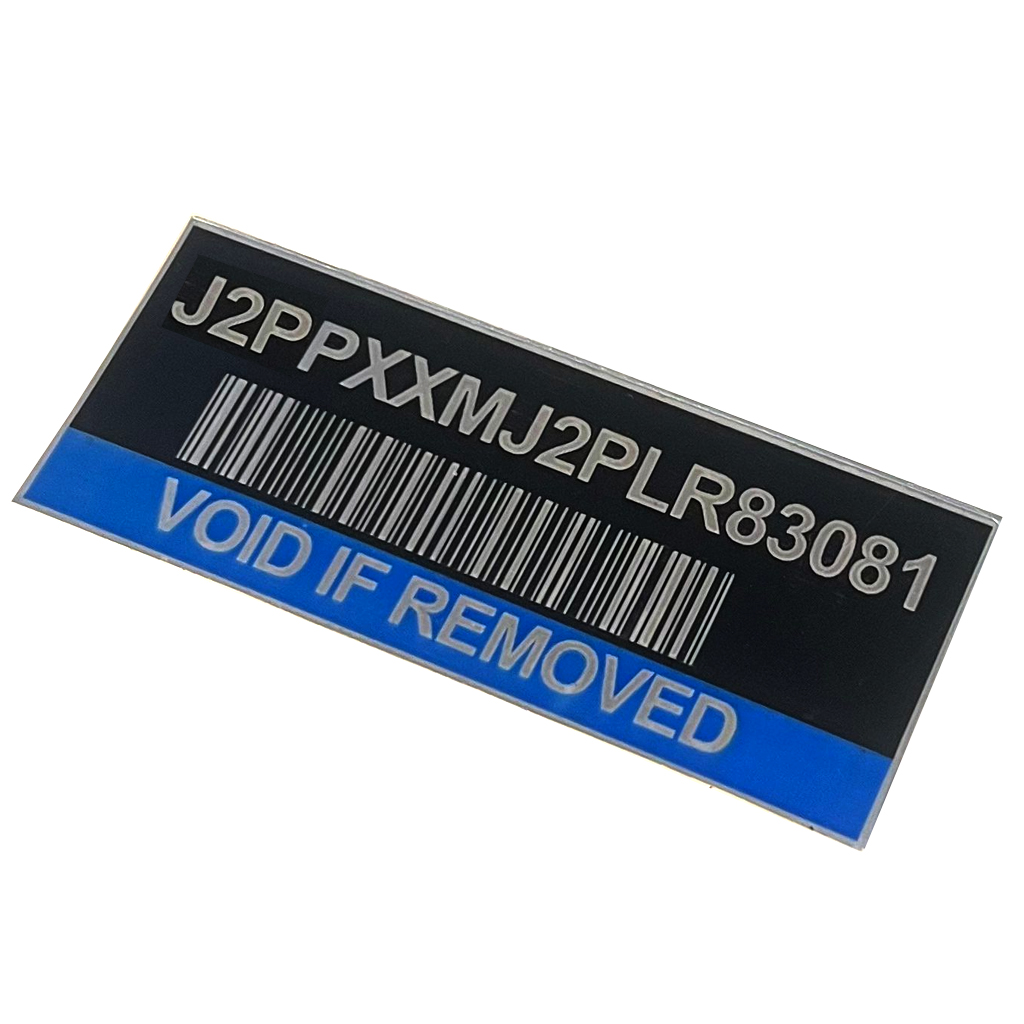 Security VOID VIN Label - Image 2
