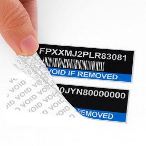Security VOID VIN Label