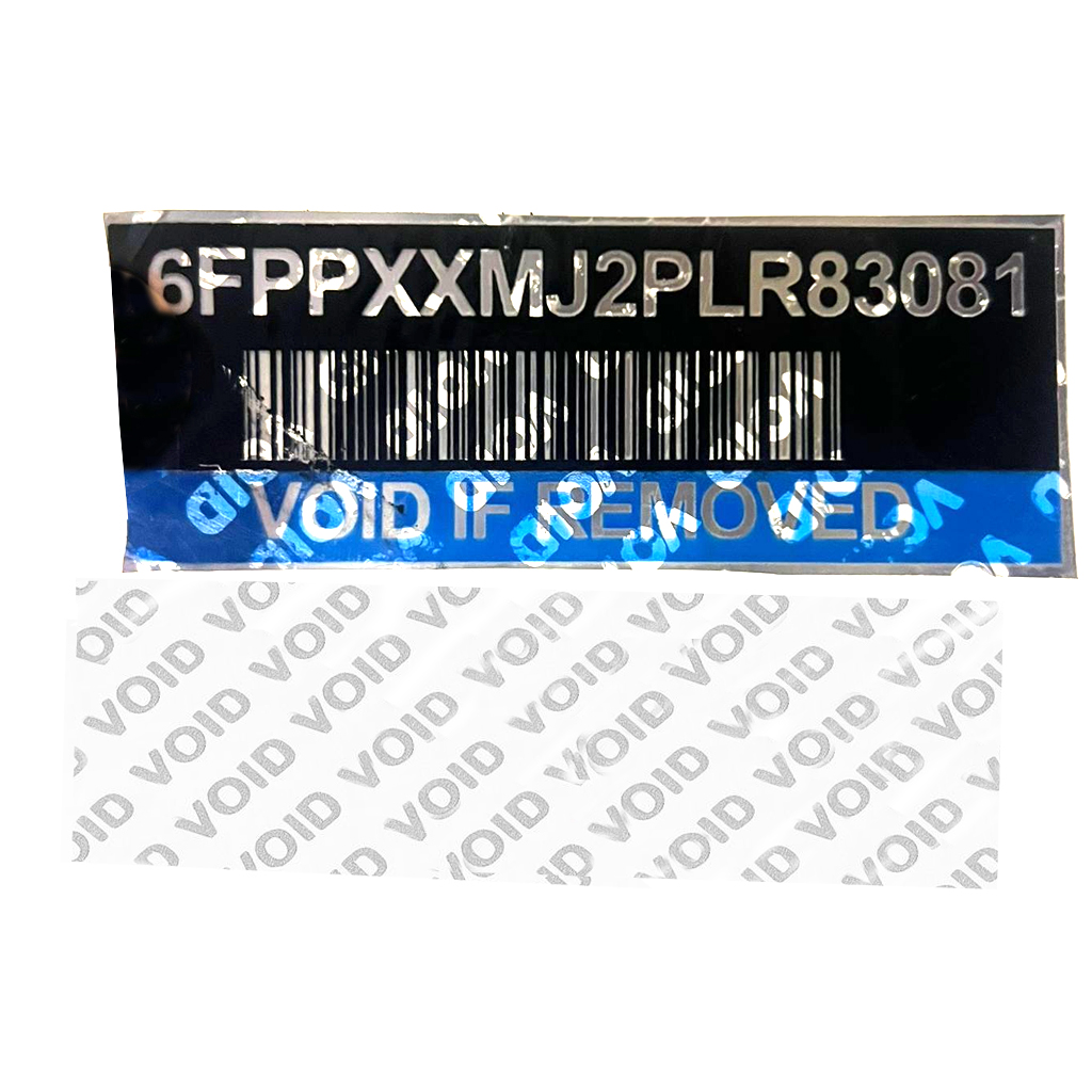 Security VOID VIN Label - Image 3